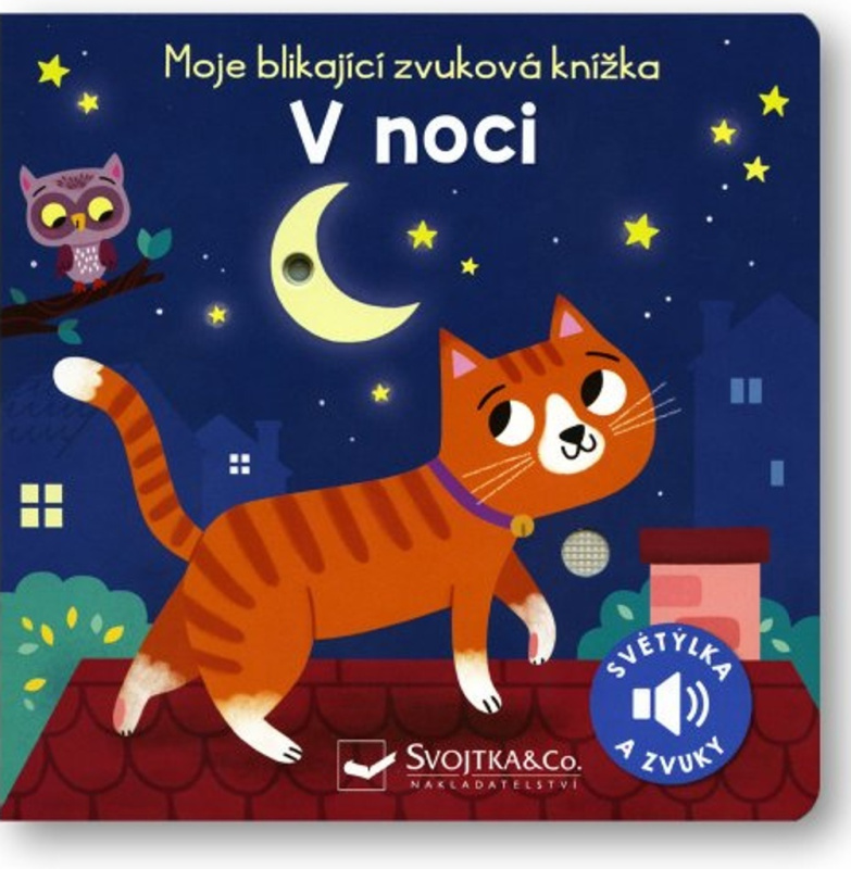 Moje blikající zvuková knížka - V noci - Maria Höck