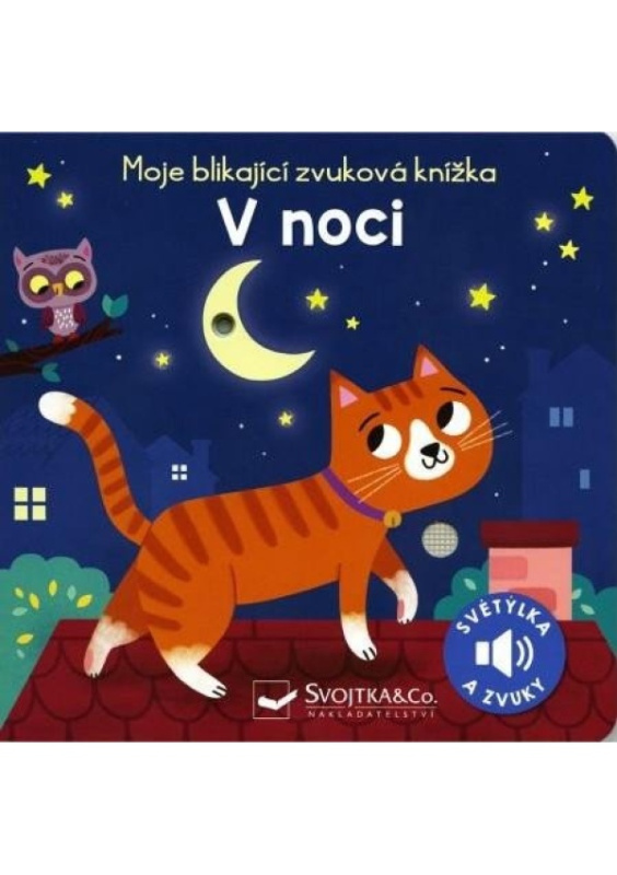 Moje blikající zvuková knížka - V noci - Maria Höck