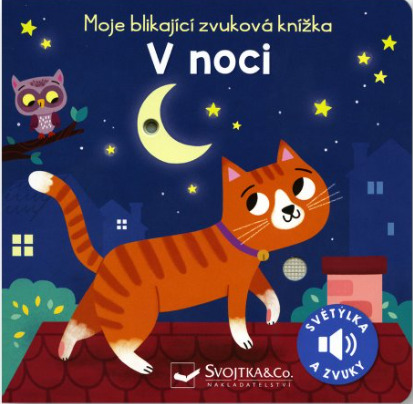 Moje blikající zvuková knížka - V noci - Maria Höck