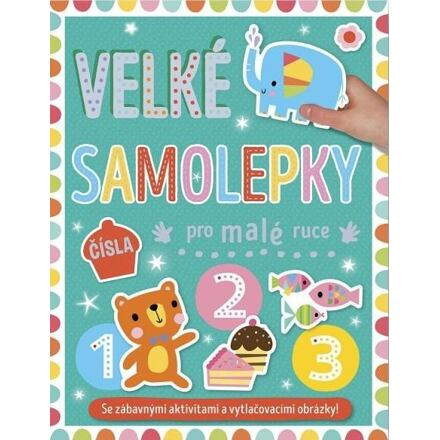 Velké samolepky pro malé ruce - Čísla