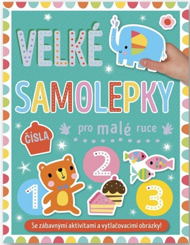 Velké samolepky pro malé ruce - Čísla