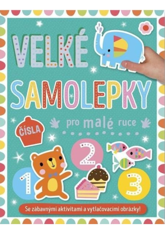 Velké samolepky pro malé ruce - Čísla