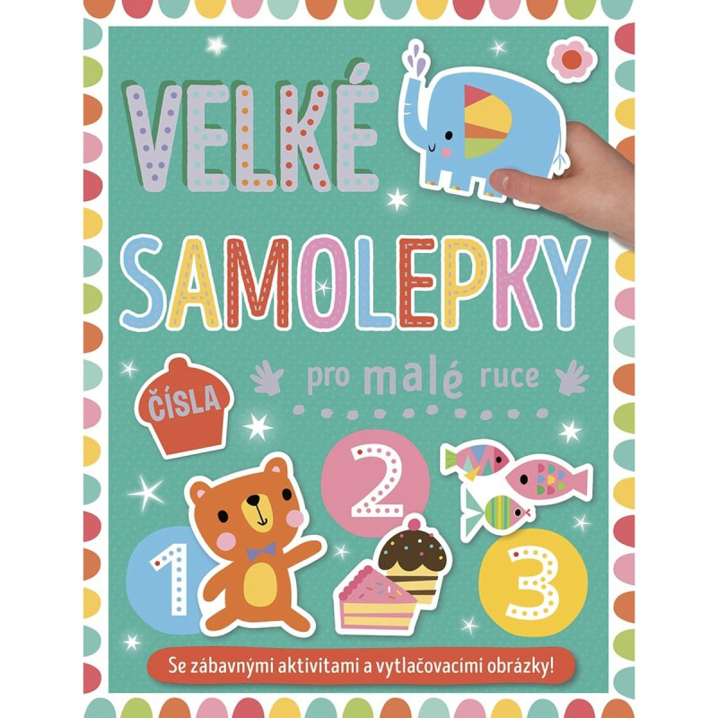 Velké samolepky pro malé ruce - Čísla