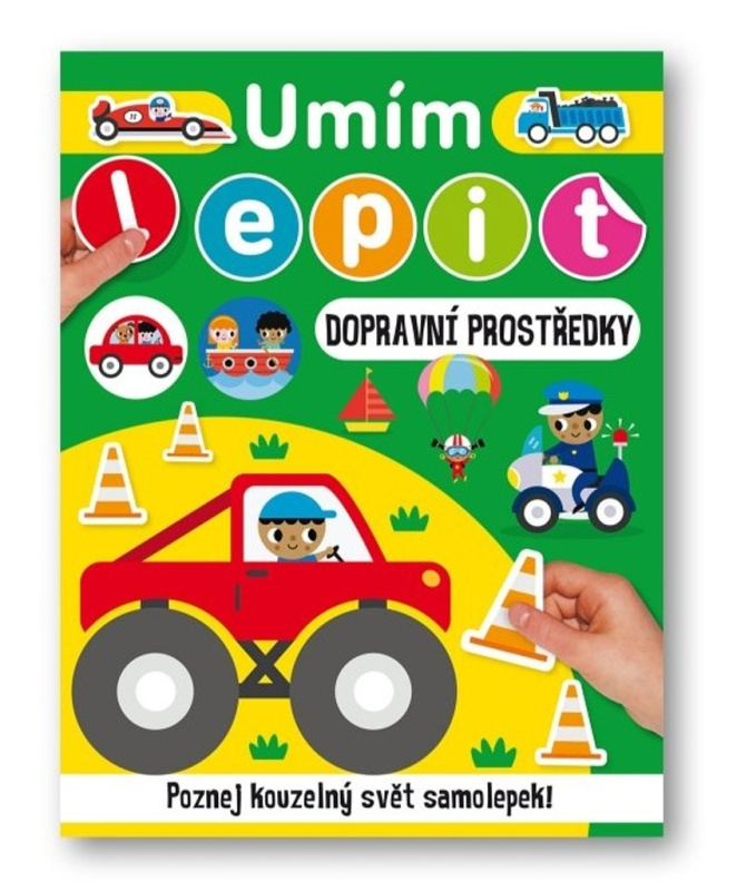 Umím lepit Dopravní prostředky - Zuzana Kolářová