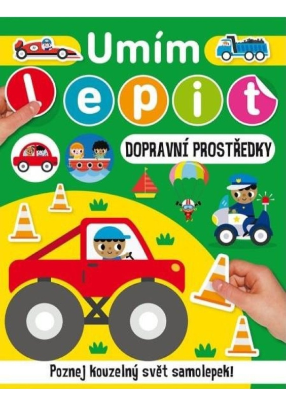 Umím lepit Dopravní prostředky - Zuzana Kolářová