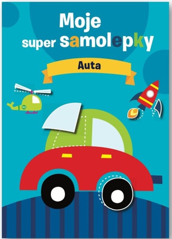 Moje super samolepky - Auta - kol.