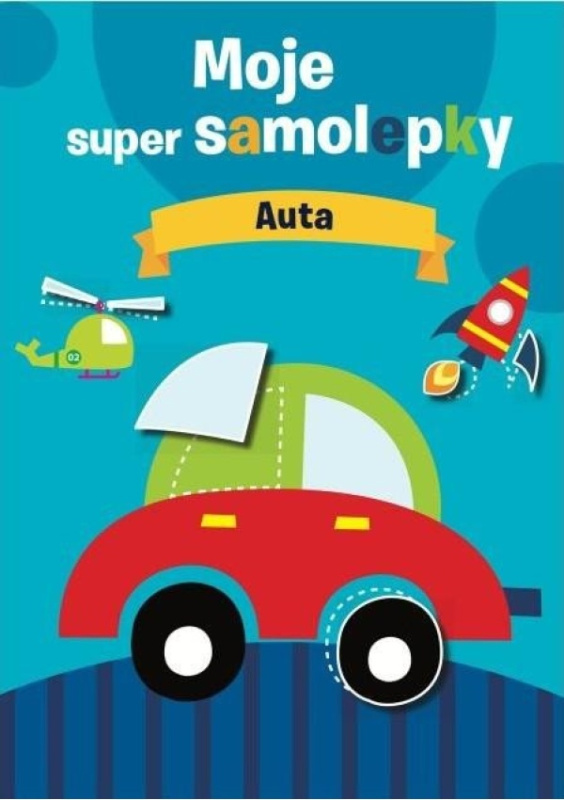 Moje super samolepky - Auta - kol.
