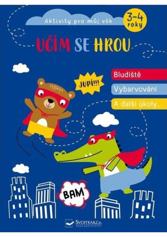 Učím se hrou - Bludiště, vybarvování a další úkoly