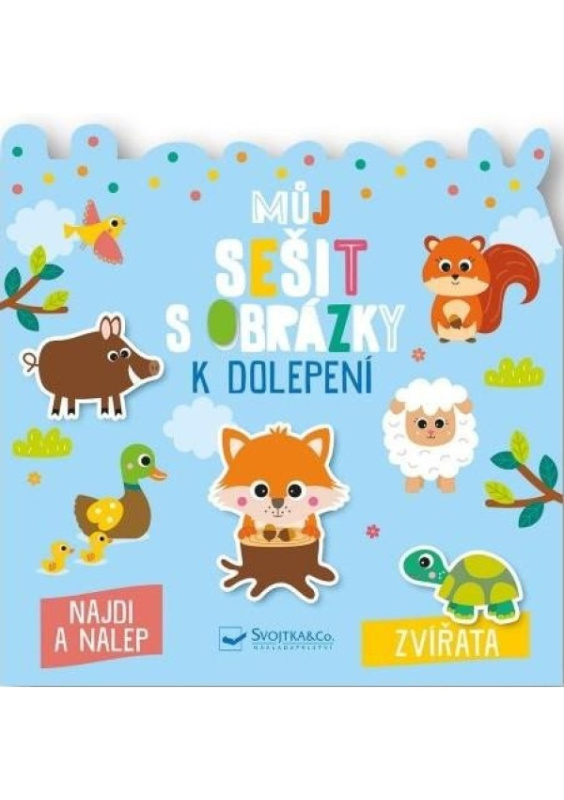 Můj sešit s obrázky k dolepení - Zvířata
