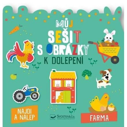 Můj sešit s obrázky k dolepení - Farma