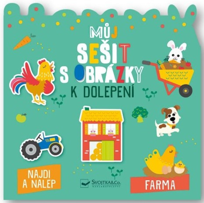 Můj sešit s obrázky k dolepení - Farma