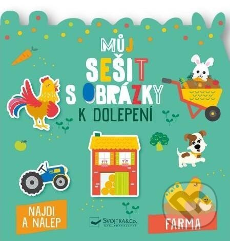 Můj sešit s obrázky k dolepení - Farma