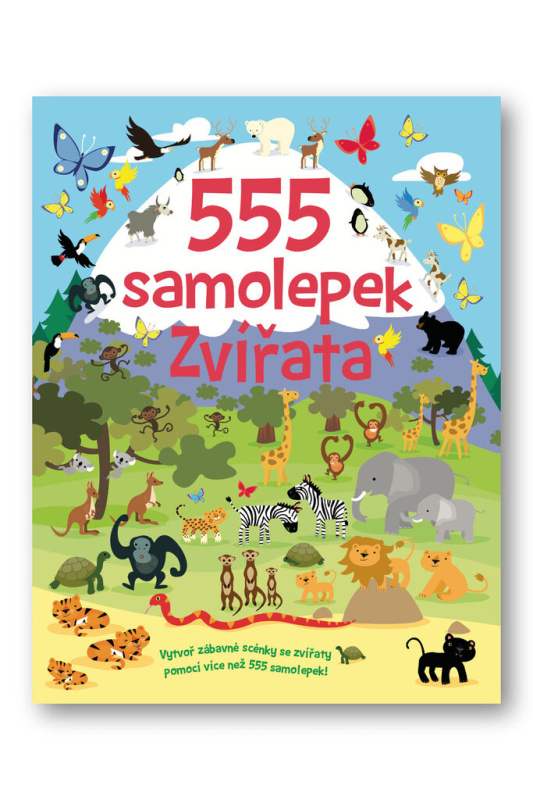 555 samolepek - Zvířata - Susan Mayes