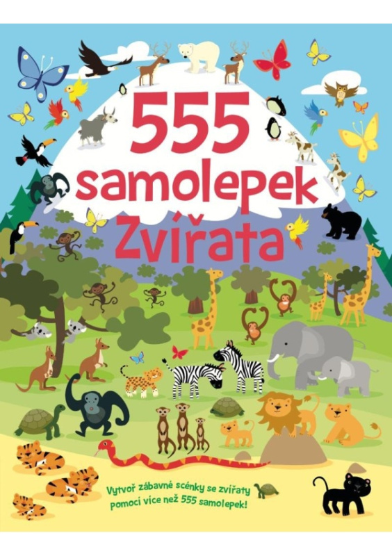 555 samolepek - Zvířata - Susan Mayes