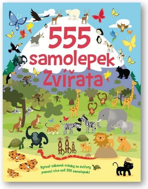 555 samolepek - Zvířata - Susan Mayes
