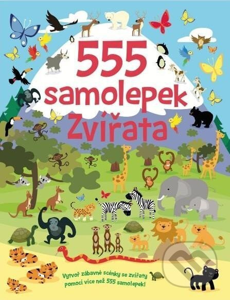 555 samolepek - Zvířata - Susan Mayes