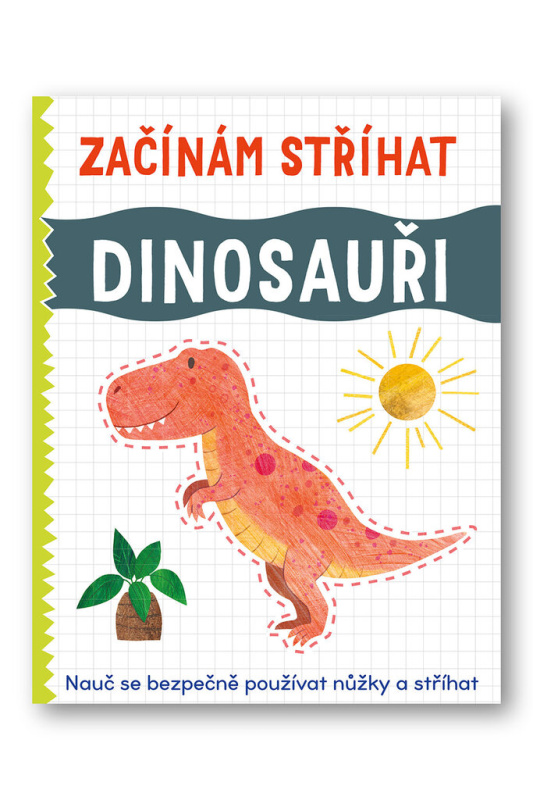 Začínám stříhat - Dinosauři