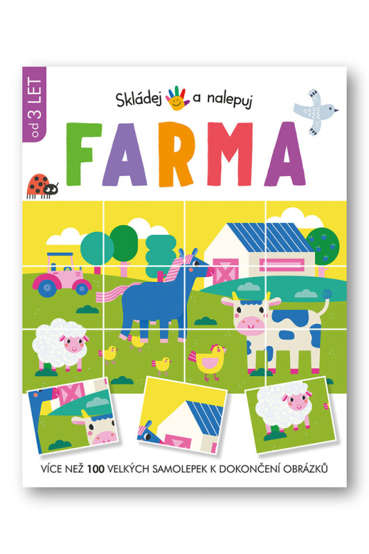 Skládej a nalepuj Farma - Toni Stemp