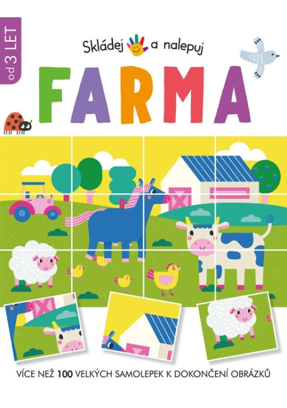 Skládej a nalepuj Farma - Toni Stemp