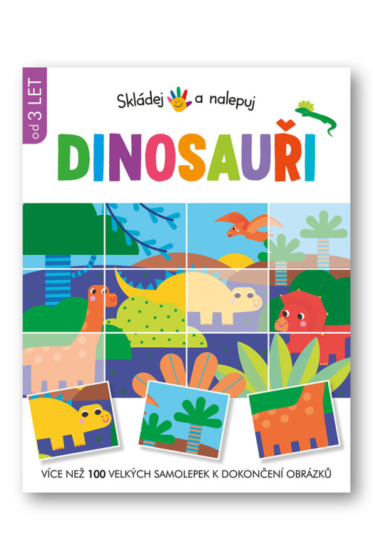 Skládej a nalepuj Dinosauři - Toni Stemp