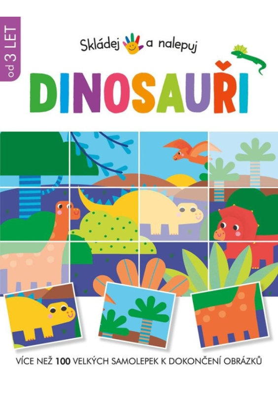 Skládej a nalepuj Dinosauři - Toni Stemp