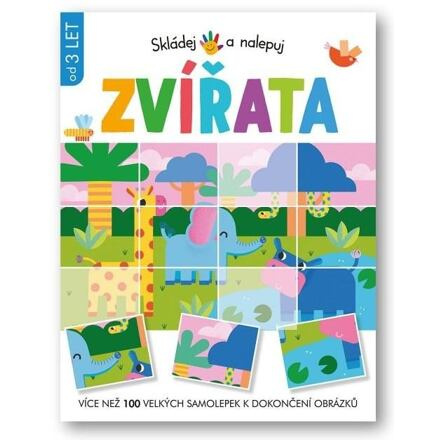 Skládej a nalepuj Zvířata