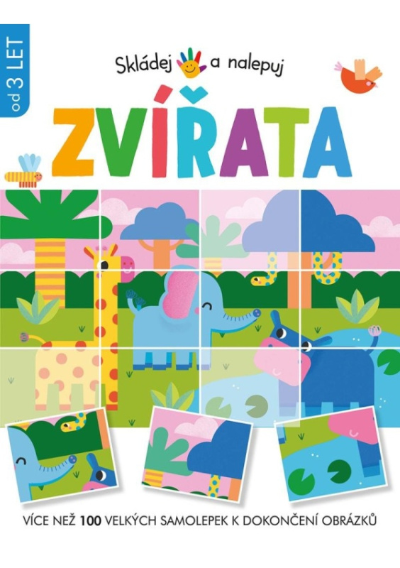 Skládej a nalepuj Zvířata