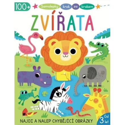 Samolepky krok za krokem - Zvířata - Emma Munro Smith