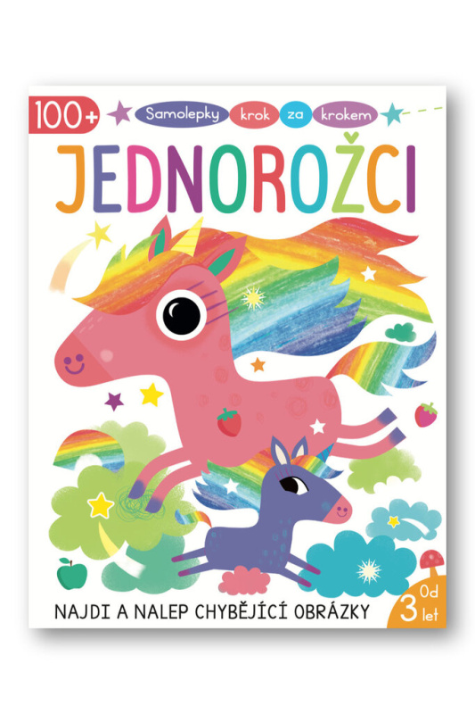 Samolepky krok za krokem - Jednorožci - Emma Munro Smith