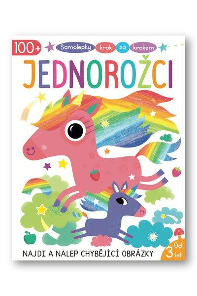 Samolepky krok za krokem - Jednorožci - Emma Munro Smith