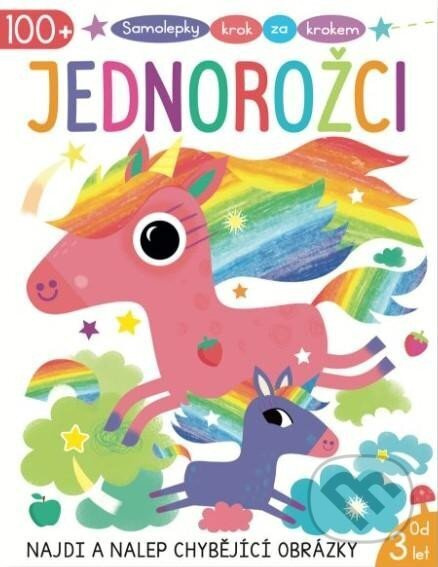 Samolepky krok za krokem - Jednorožci - Emma Munro Smith