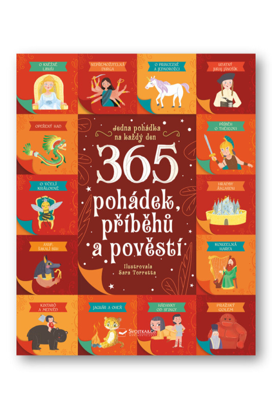 365 pohádek, příběhů a pověstí - Chiara Cioni, Danila Sorrentino