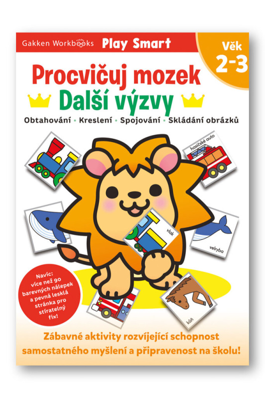 Procvičuj mozek - Další výzvy Věk 2–3