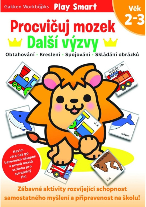 Procvičuj mozek - Další výzvy Věk 2–3