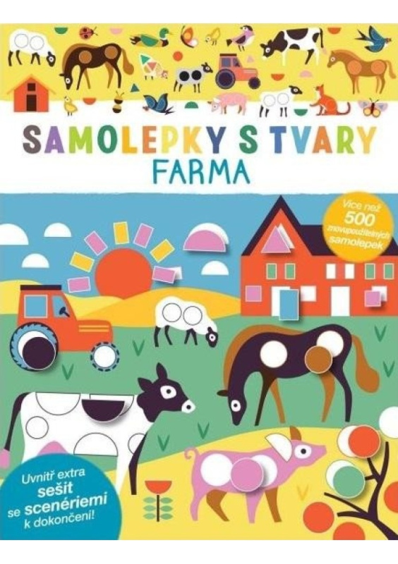 Samolepky s tvary Farma