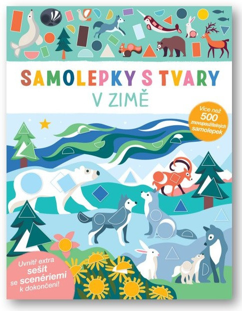 Samolepky s tvary V zimě