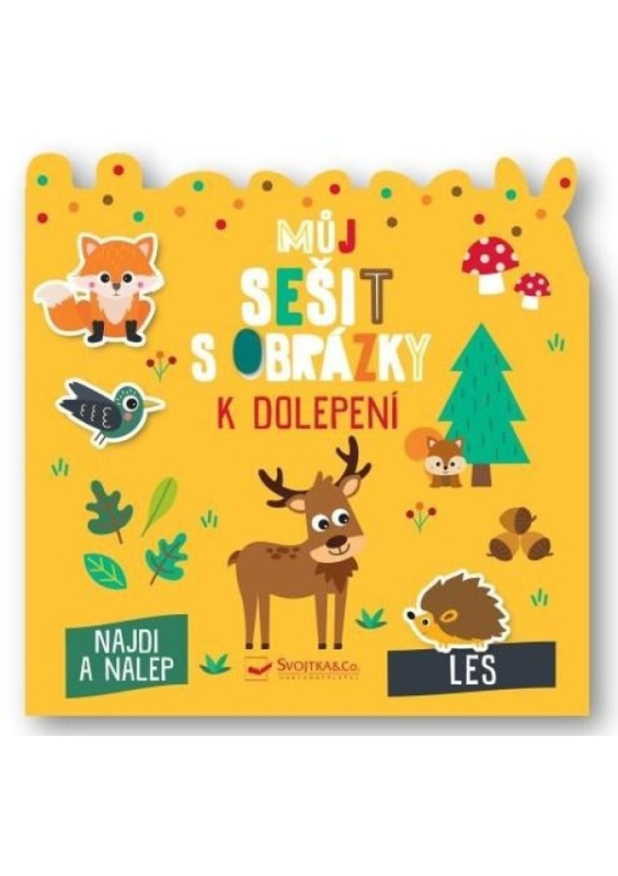 Můj sešit s obrázky k dolepení - Les