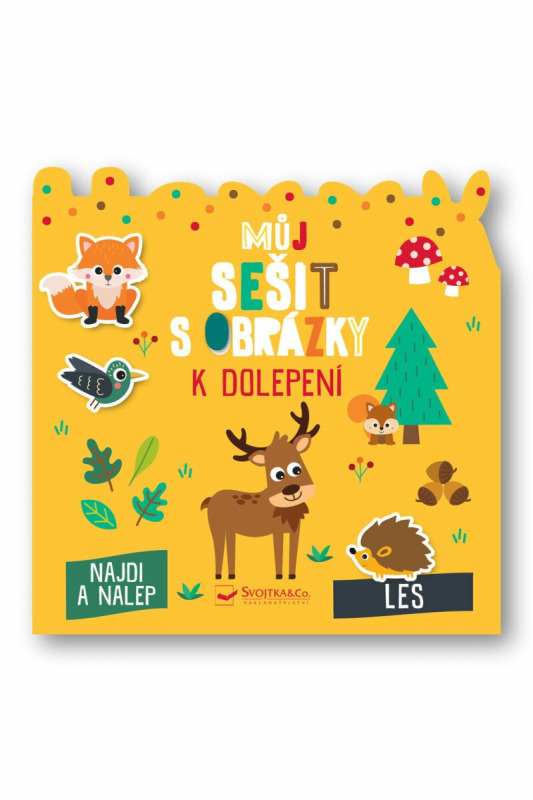 Můj sešit s obrázky k dolepení - Les