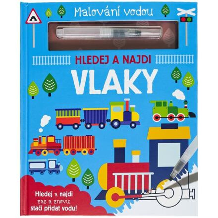 Svojtka & Co. Malování vodou: Vlaky