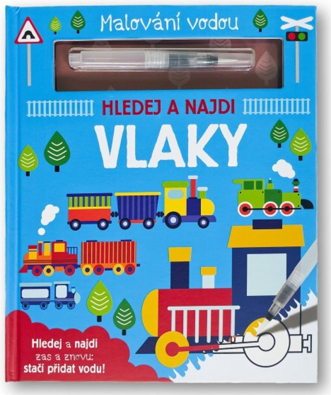 Svojtka & Co. Malování vodou: Vlaky