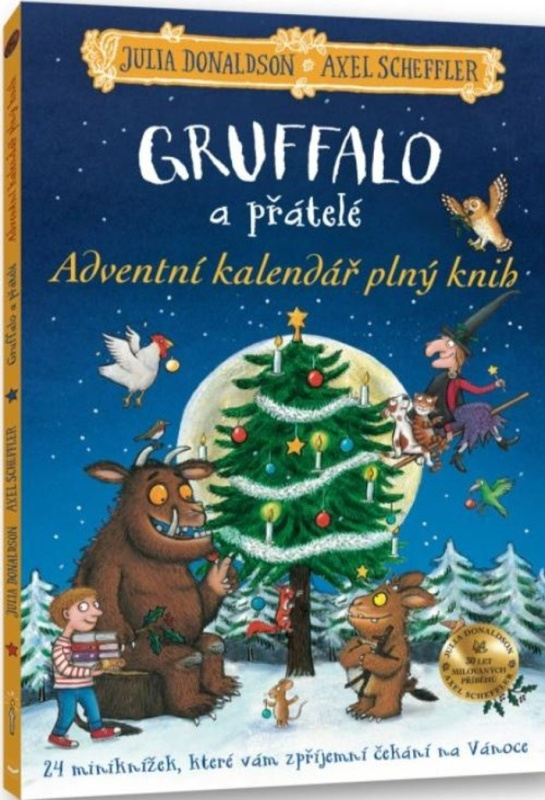 Gruffalo a přátelé - Adventní kalendář plný knih - Julia Donaldson, Alex Scheffler