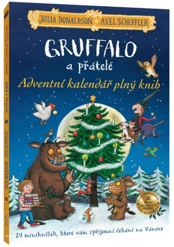 Gruffalo a přátelé - Adventní kalendář plný knih - Julia Donaldson, Alex Scheffler