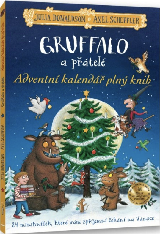 Gruffalo a přátelé - Adventní kalendář plný knih - Julia Donaldson, Alex Scheffler