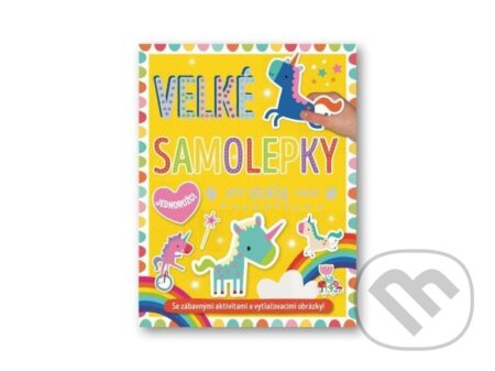 Velké samolepky pro malé ruce - Jednorožci