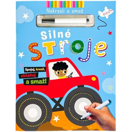 Silné stroje - Nakresli a smaž