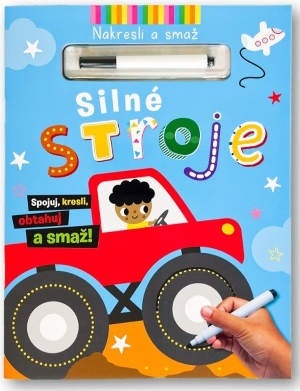 Silné stroje - Nakresli a smaž