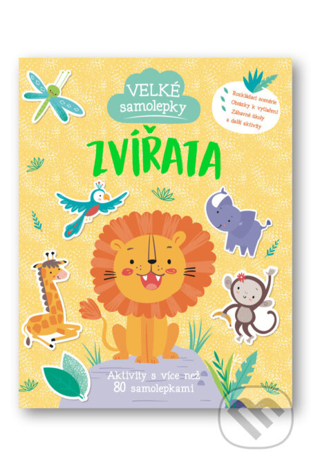 Velké samolepky - Zvířata