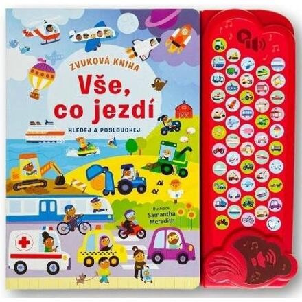 Zvuková kniha Hledej a poslouchej - Vše, co jezdí