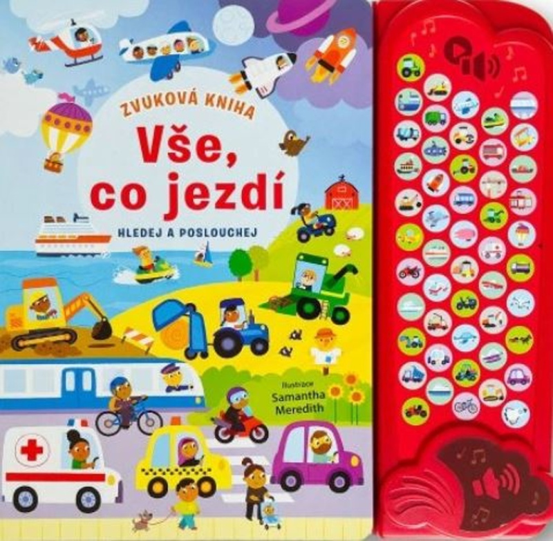 Zvuková kniha Hledej a poslouchej - Vše, co jezdí