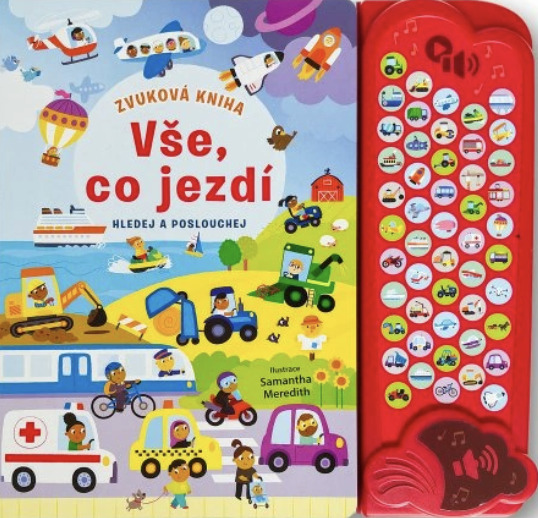 Zvuková kniha Hledej a poslouchej - Vše, co jezdí